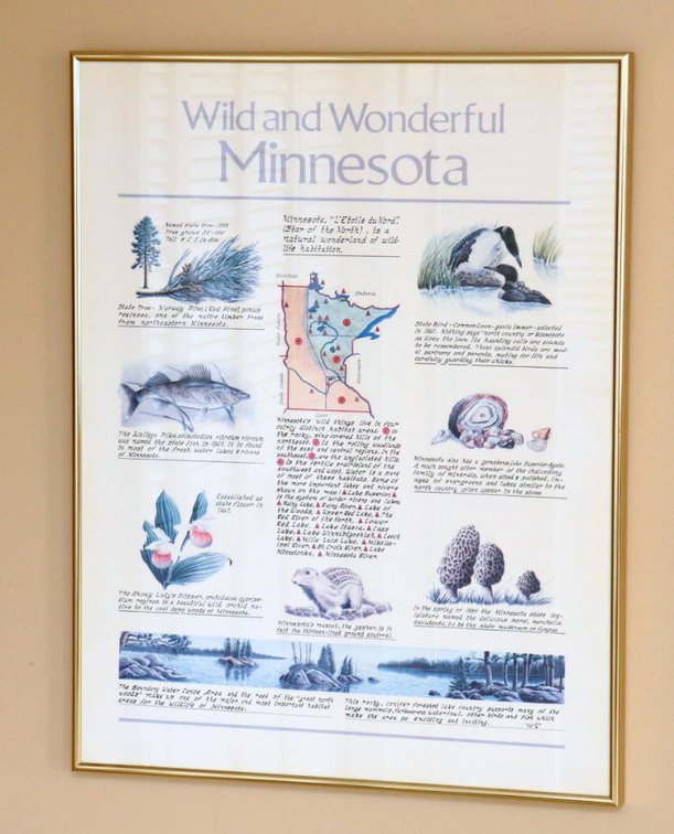 "Wild and Wonderful Minnesota" Poster