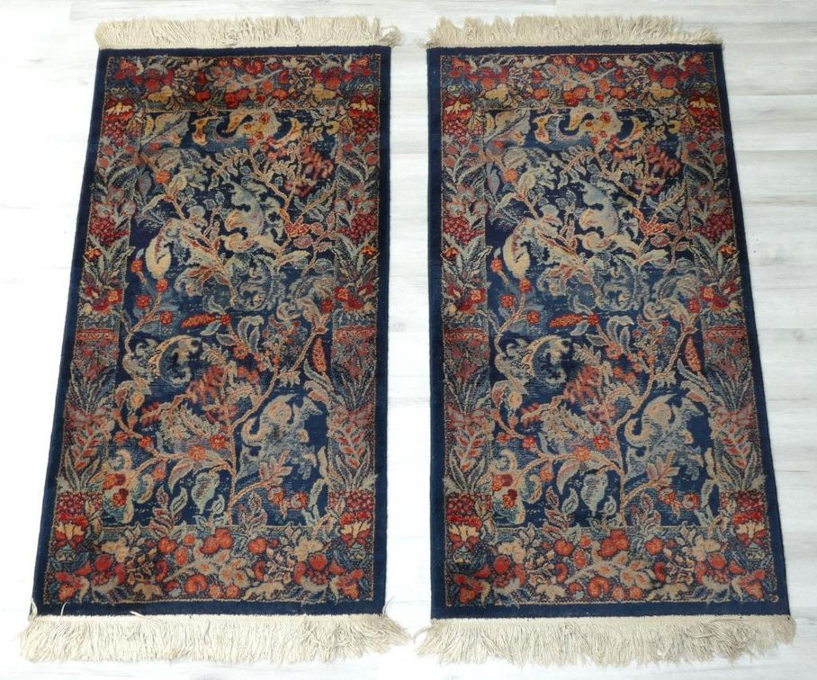 Pair Capel Wool Accent Rugs