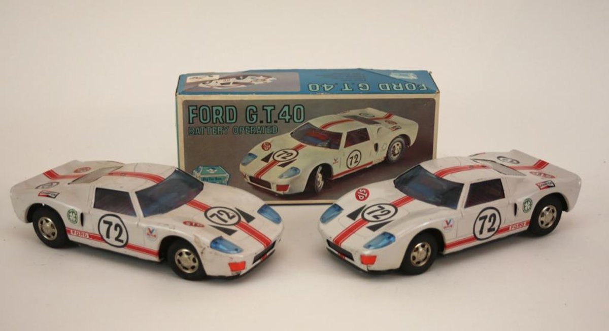 Bandai Tin White Ford