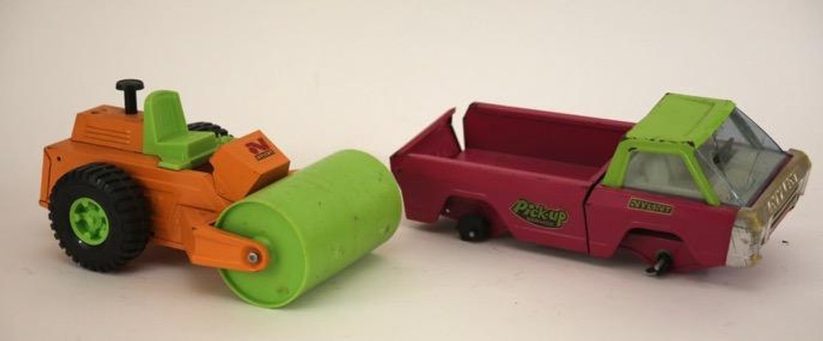 Two 1970's Nylint Road Construction Vehicles
