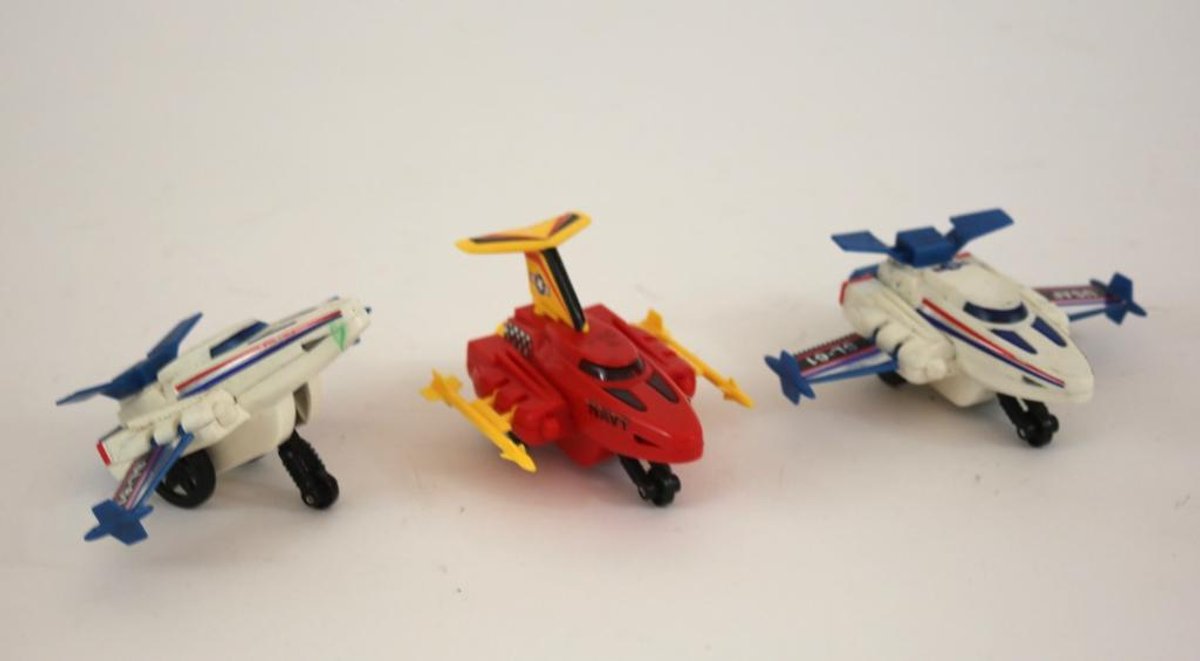 Three Vintage Space Ships
