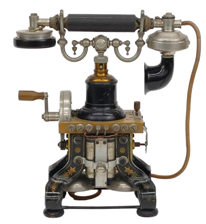 L.M. Ericsson of Stockholm Skeleton Telephone "Eiffel Tower" Phone