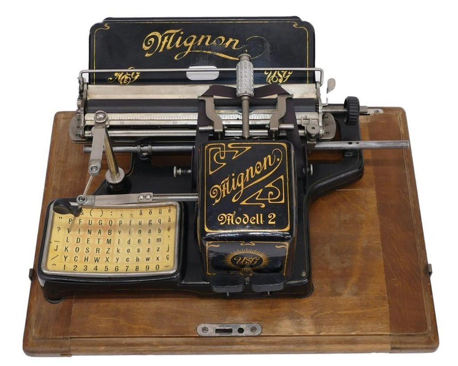 Antique Mignon Model 2 Typewriter
