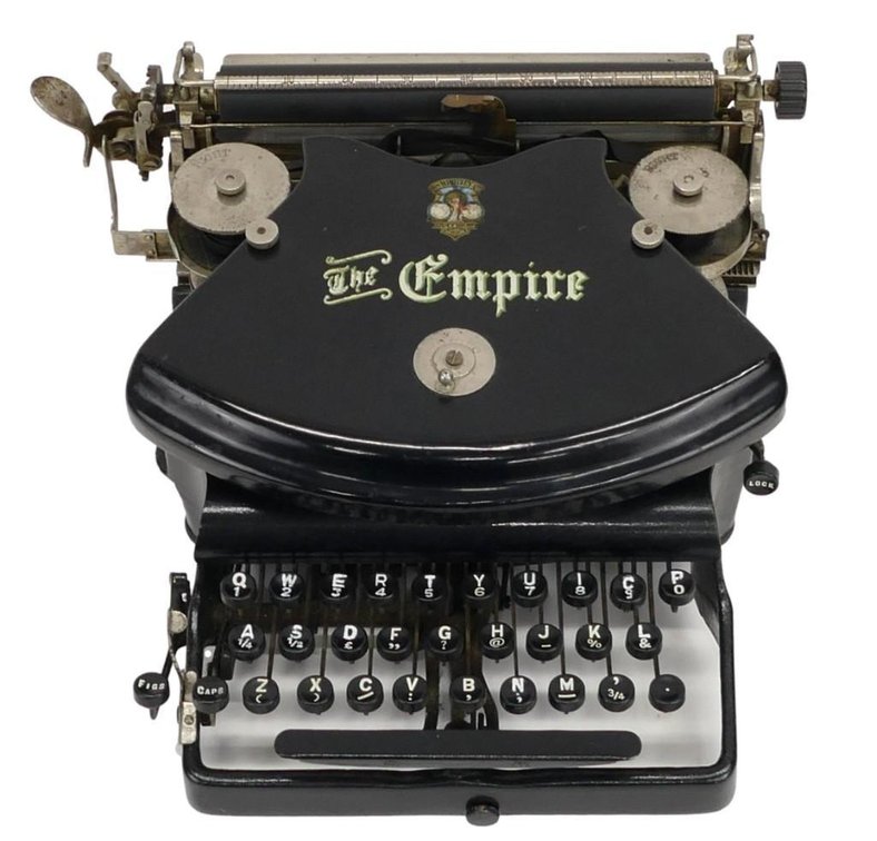 Wm Whitely "The Empire" Typewriter