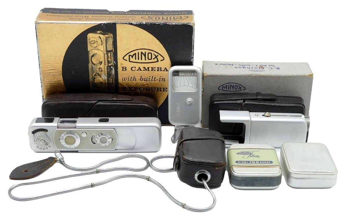 Minox B Spy Camera with Accessories