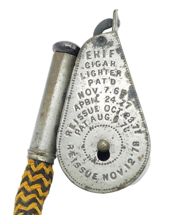 19th Century Erie Cigar Rope Lighter