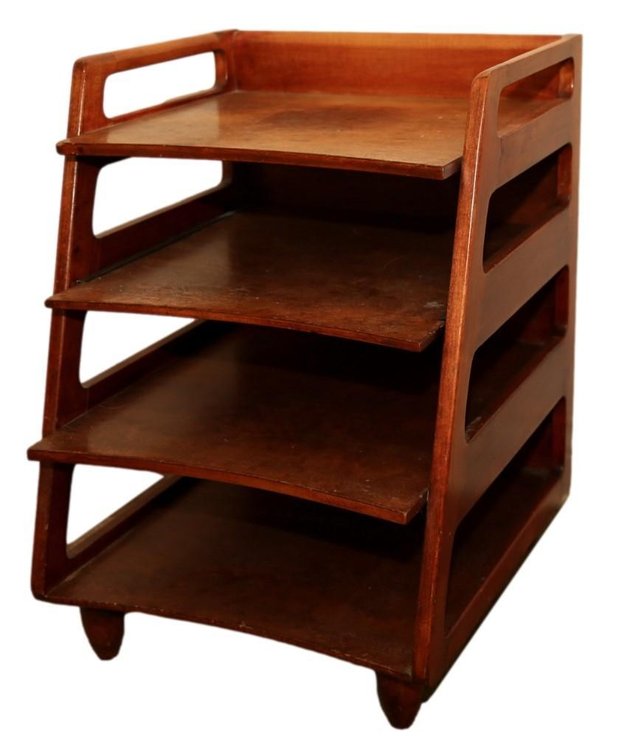 Mid Century Modern Romweber Magazine Rack