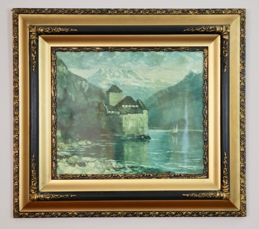 Framed Print of Chillon Castle