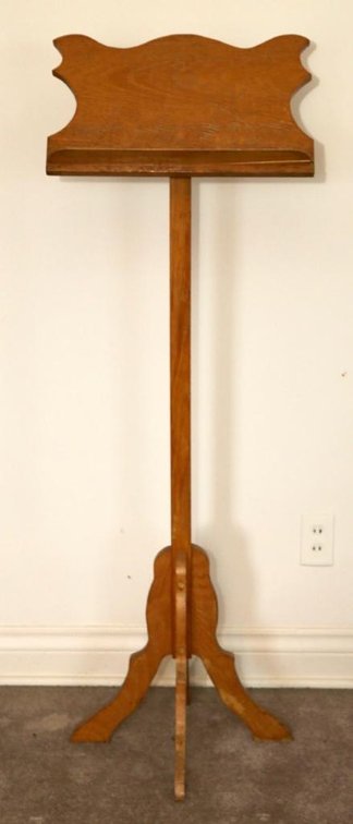Solid Oak Lectern