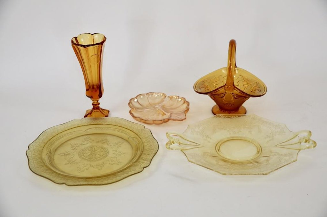 Yellow Art Glass