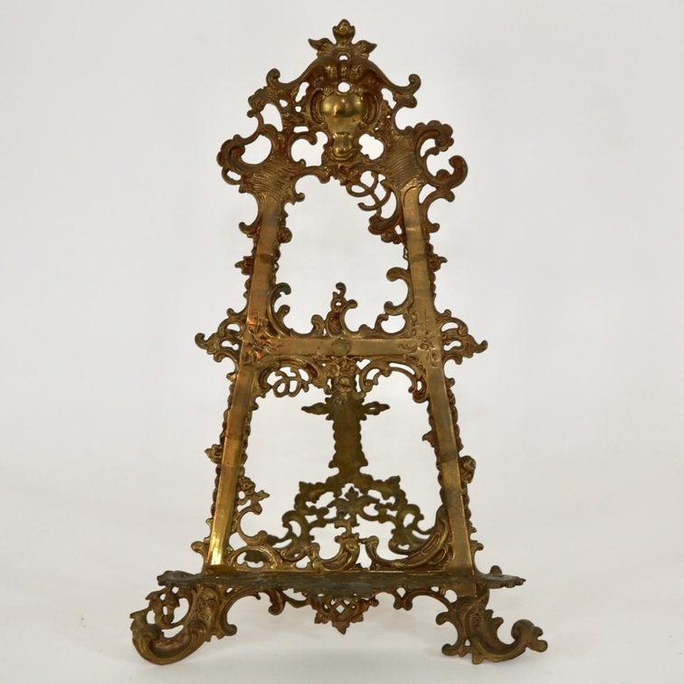Brass Table Top Art Easel