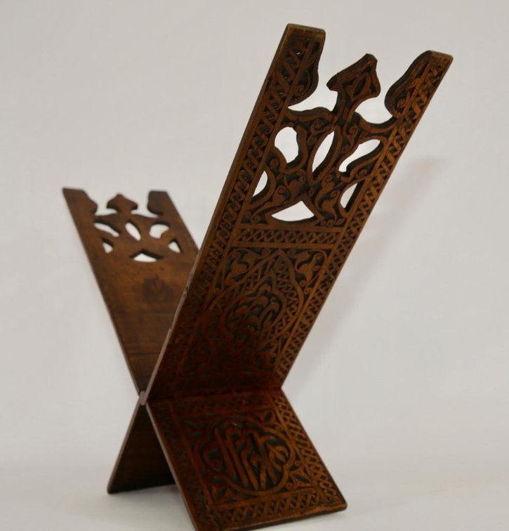 Wooden Table Top Book Stand