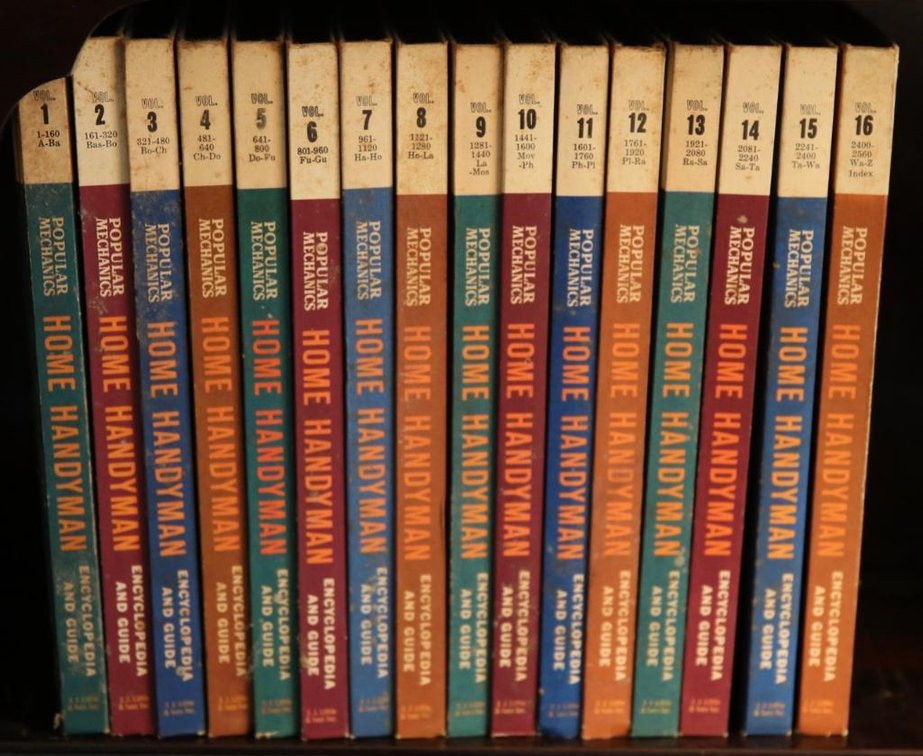 Popular Mechanics Handy Man Books