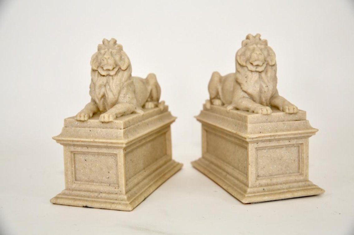 Pair of NY Library Lion Bookends