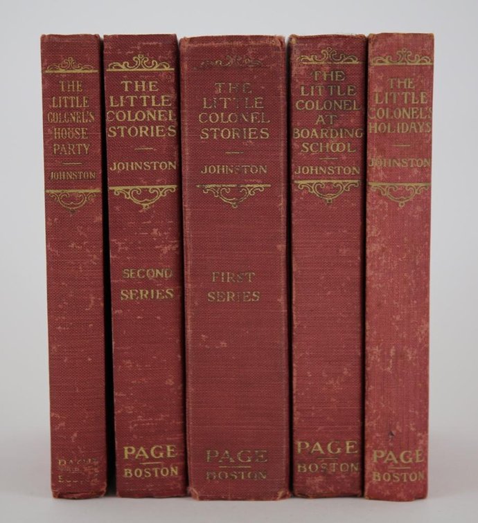 Five "The Little Colonel Books" by Annie Fellows Johnston