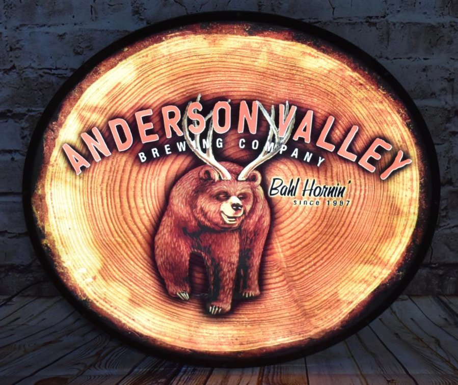Anderson Valley Light Sign