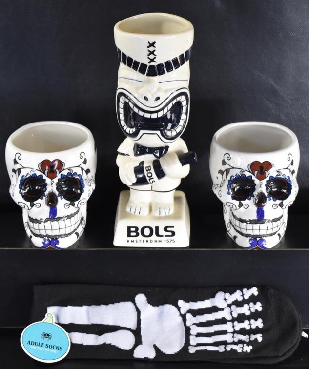 Casa Noble Ceramic Skull Glasses