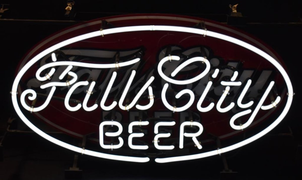 Falls City Neon Sign