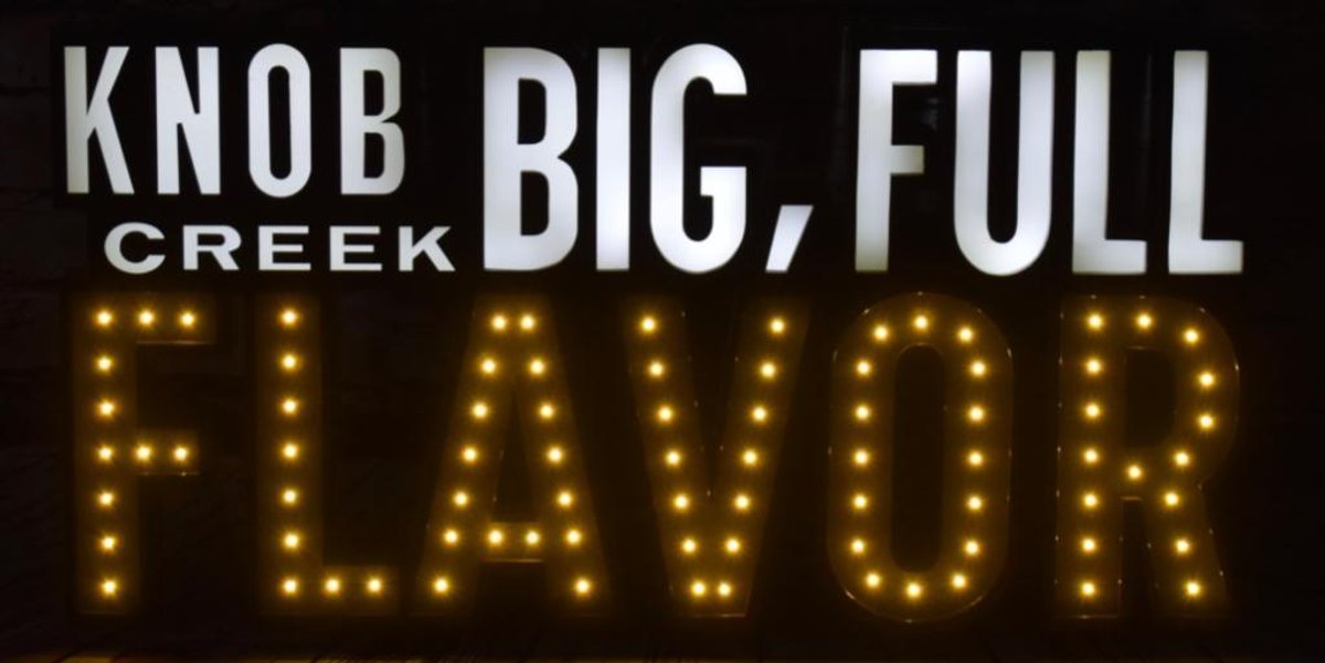 Knob Creek Light Sign