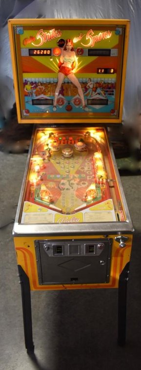 Strikes and Spares Pinball Machine