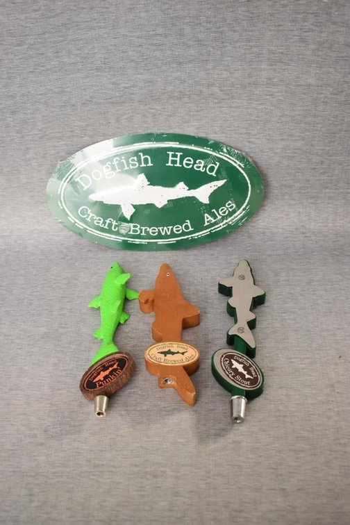 Dogfish Head Beer Taps and sign