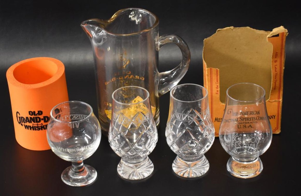 Vintage Old Grandad Pitcher and More