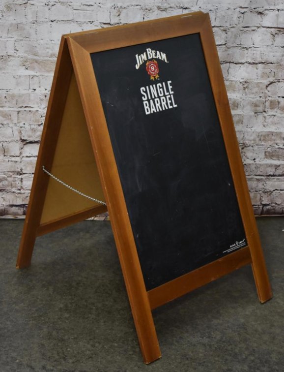 Jim Beam Sidewalk Sign