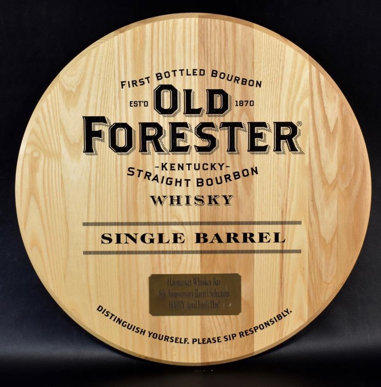 Old Forester Barrel Top