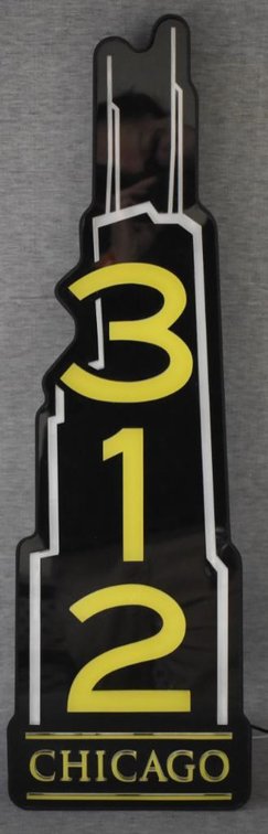 312 Brewery Light Sign