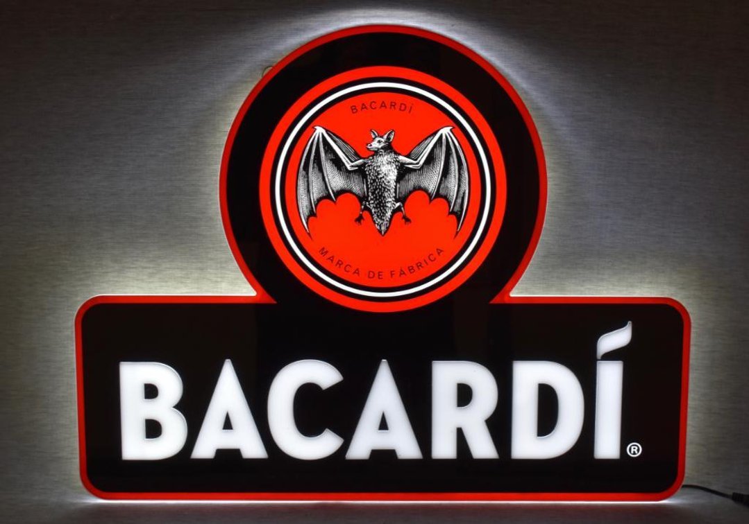 Bacardi Light Sign