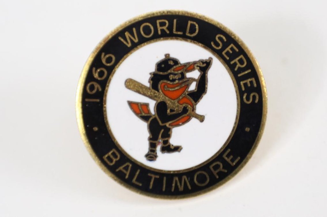 1966 Baltimore Orioles World Series Press Pin