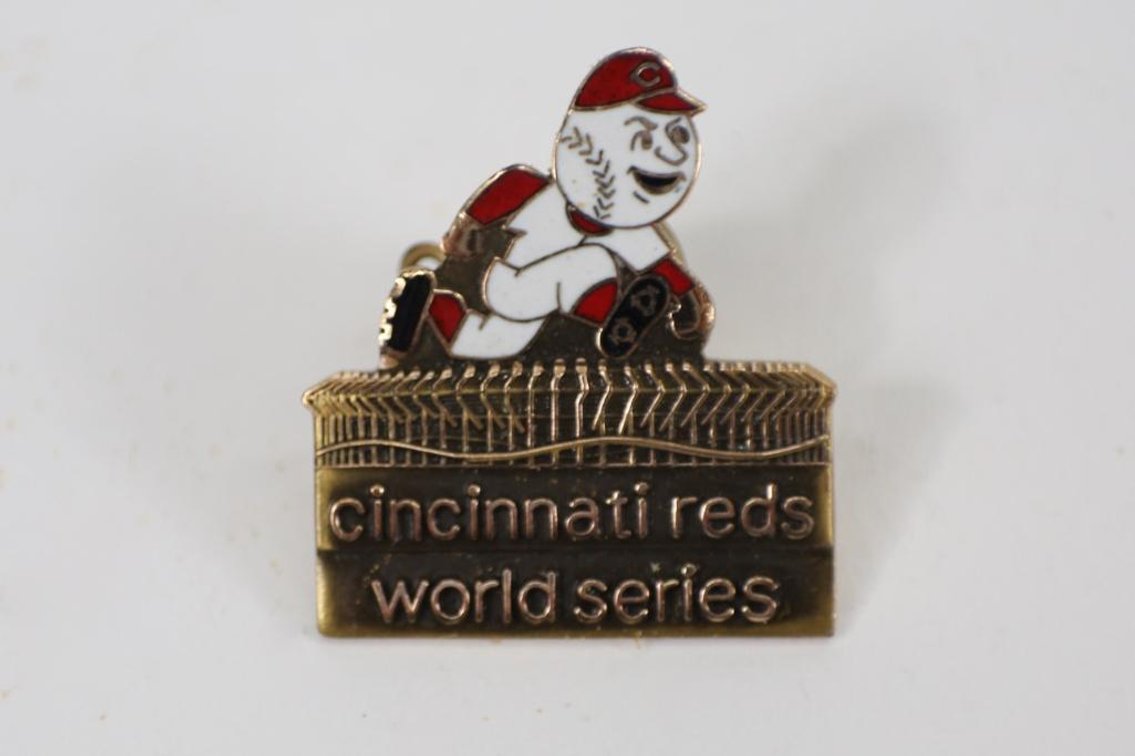 1970 Cincinnati Reds World Series Press Pin