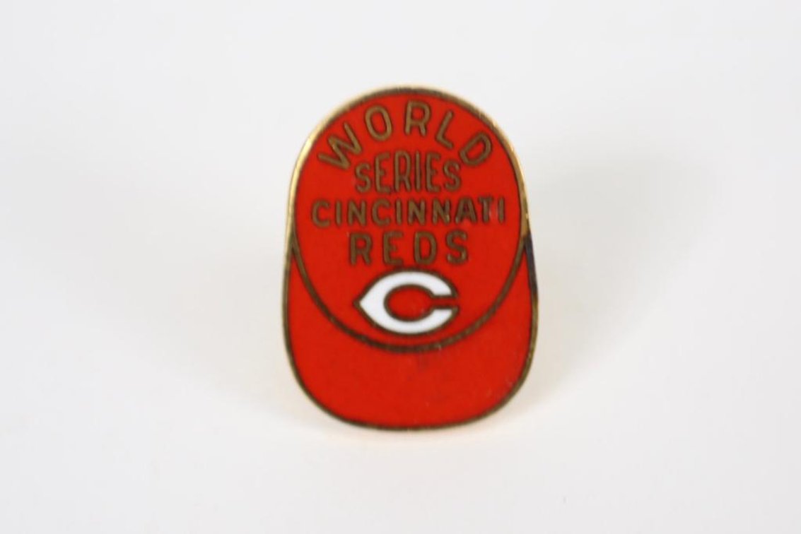 1972 Cincinnati Reds World Series Press Pin