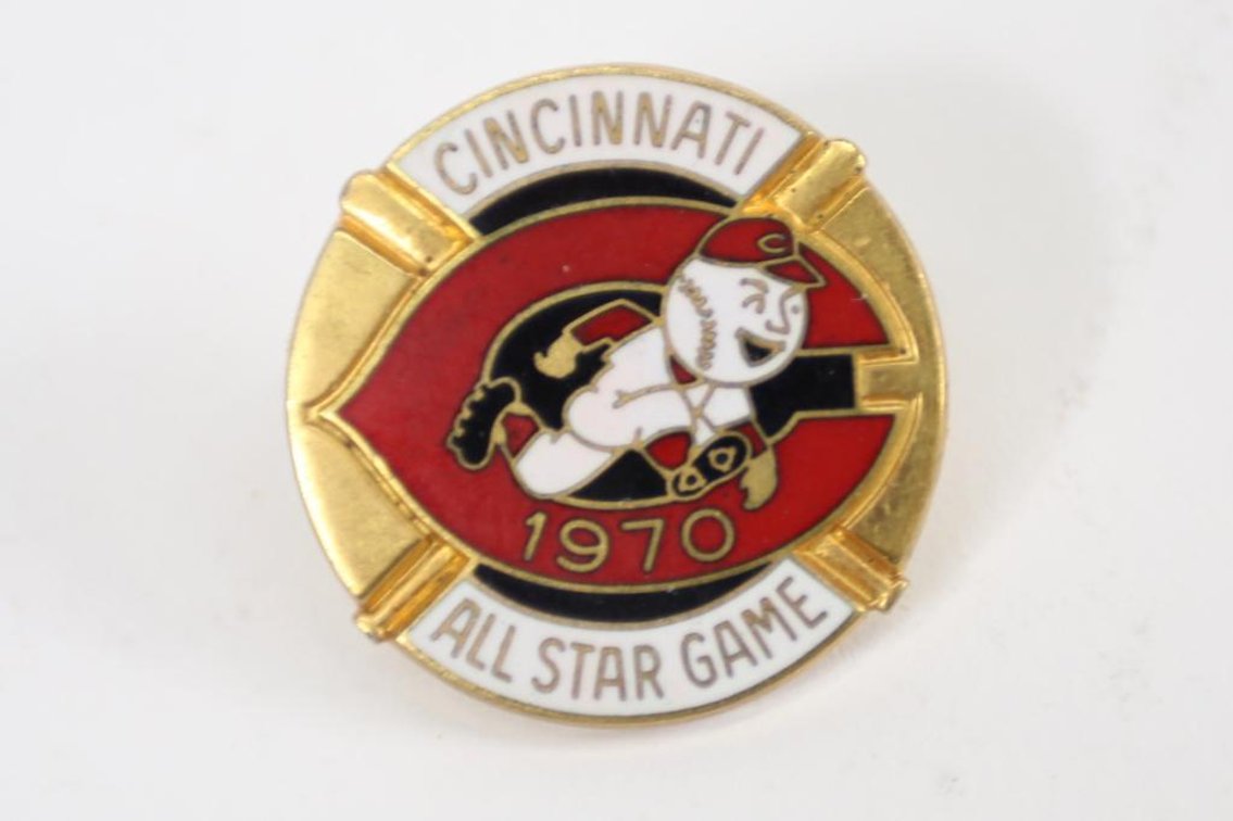 1970 Cincinnati Reds All Star Game Press Pin