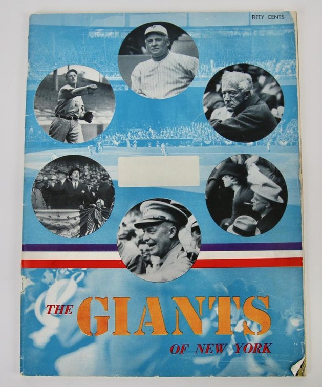 The Giants of New York 1947- First Yearbook