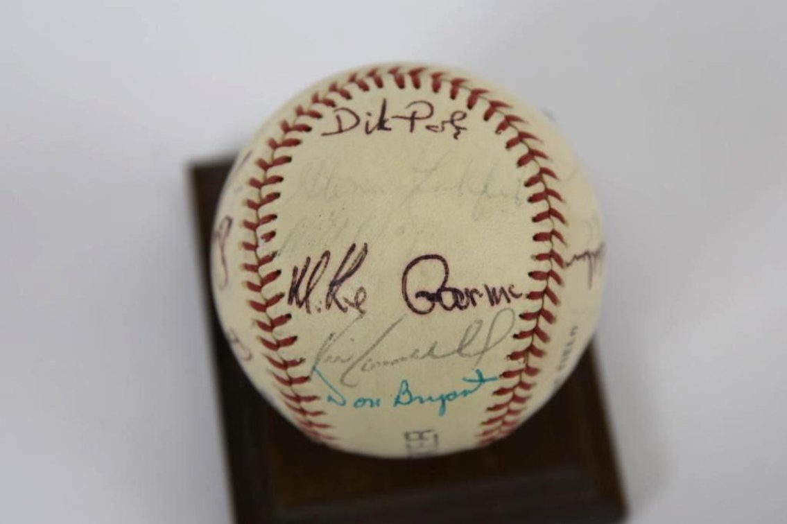 1972 Louisville Colonels Team Signed Baseball