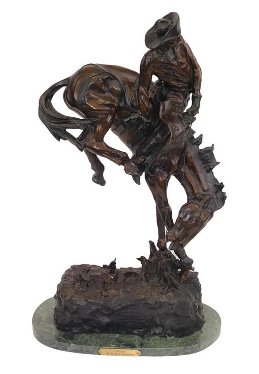 "The Outlaw" Bronze Sculpture by Frederic Remington