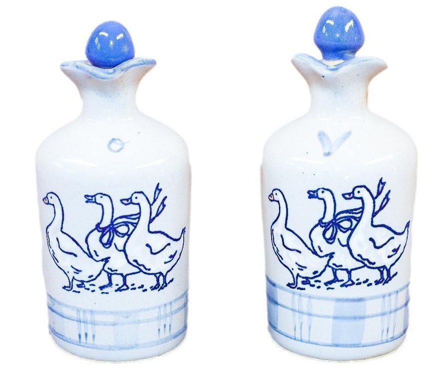 Two Louisville Stoneware Cruets