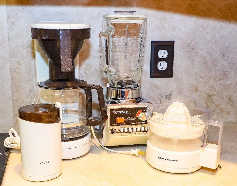 Four Small Kitchen Appliances