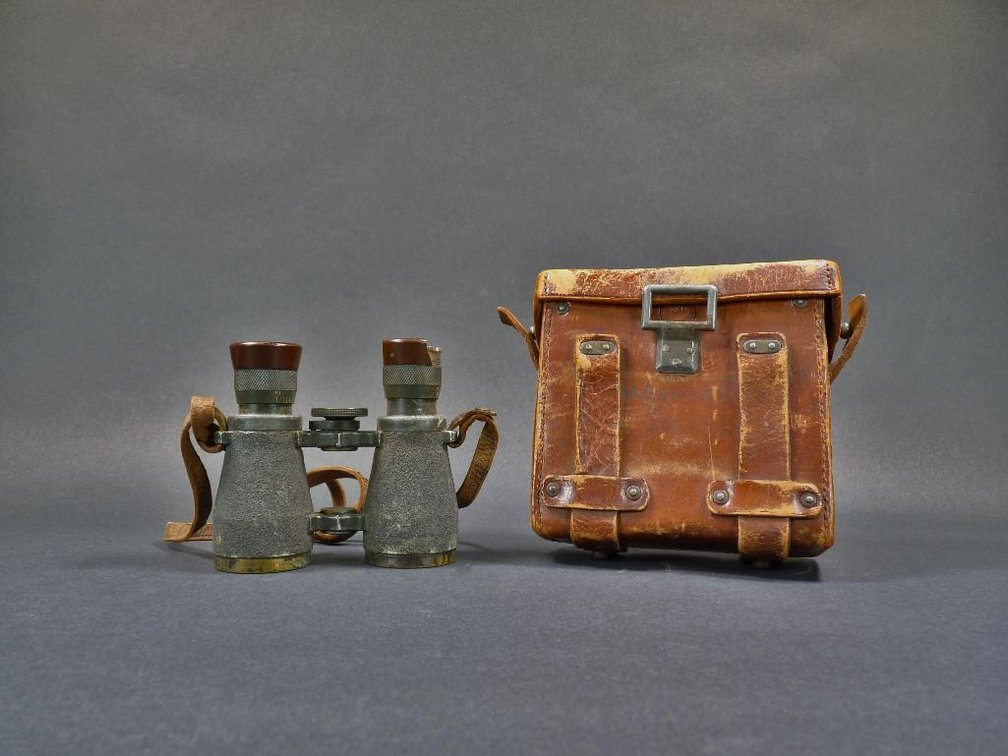 WWI-Era German Army Field Binoculars