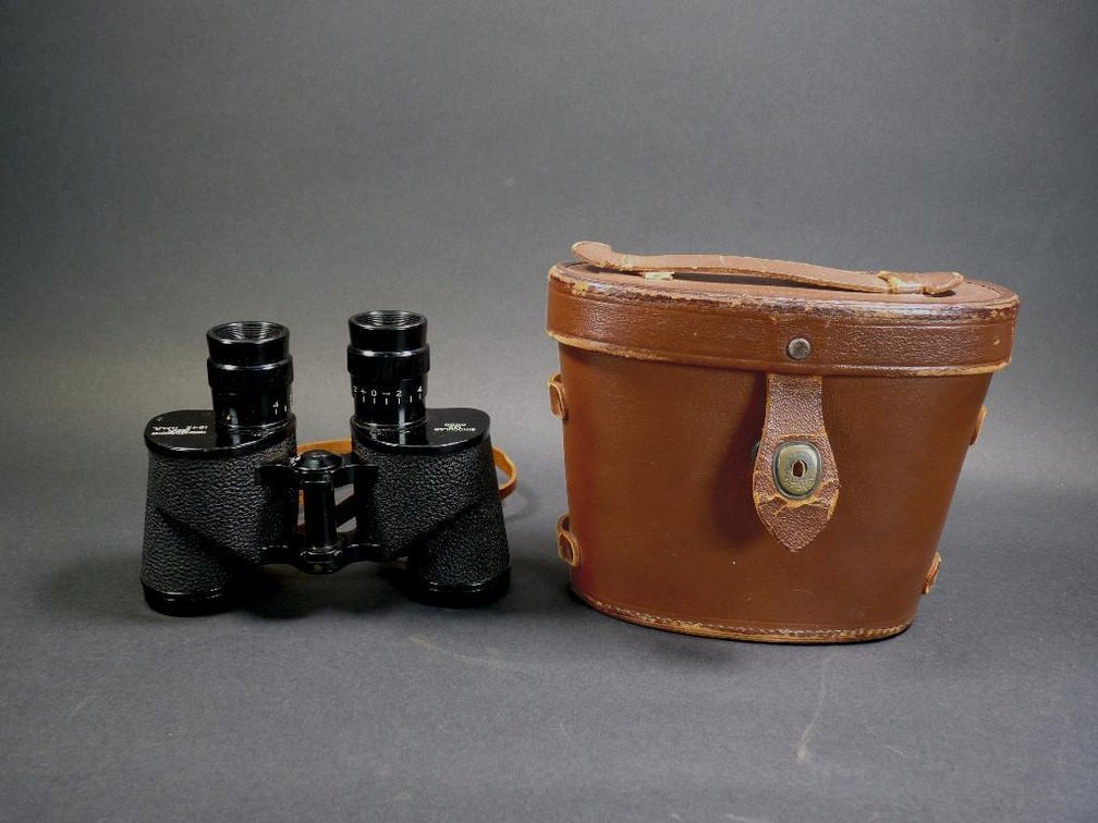 WWII-Era US Military 1942 M3 Binoculars