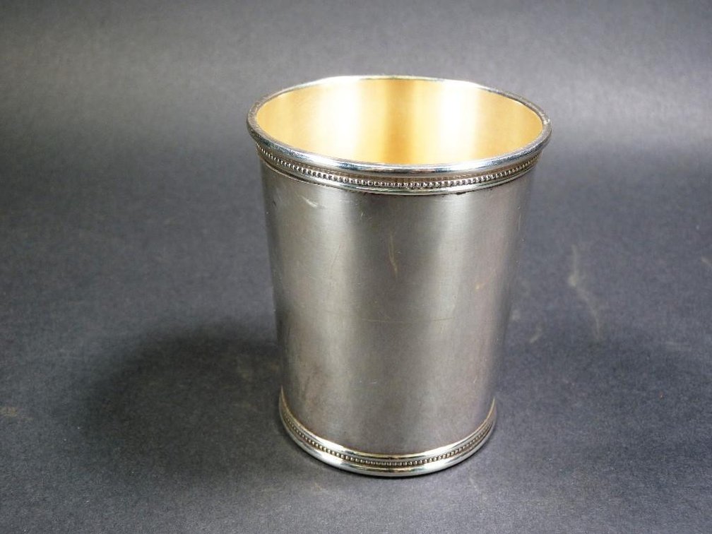 Mark J Scearce LBJ Presidential Sterling Silver Mint Julep Cup