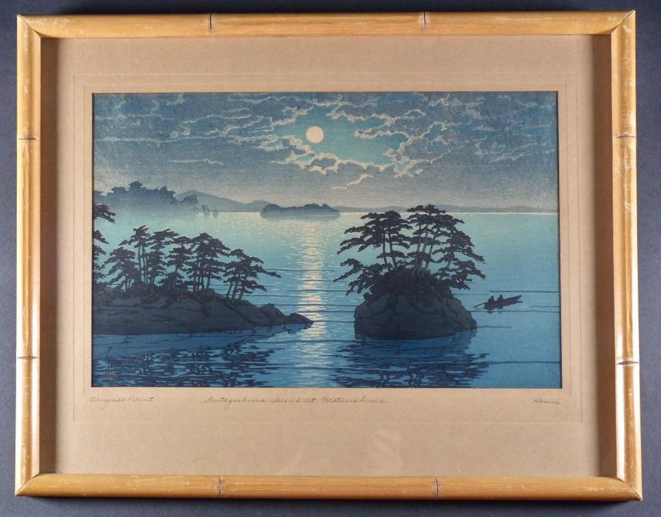 Tsuchiya Koitsu Seascape Woodblock