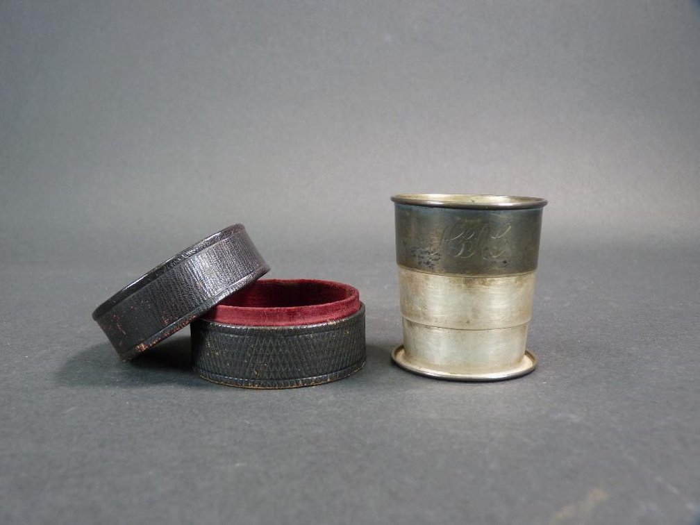 Reed & Barton Sterling Silver Collapsing Cup