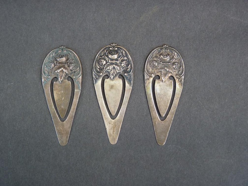 S. Kirk & Sons Sterling Silver Bookmarks