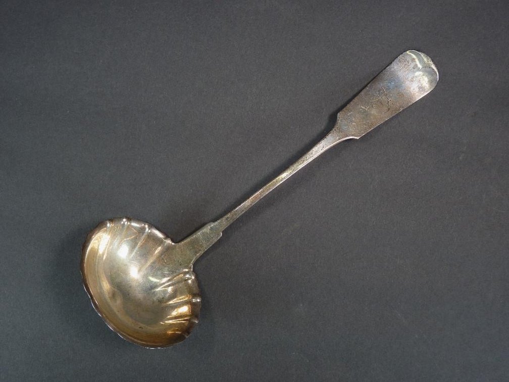 Large Sterling Silver Serving Ladle
