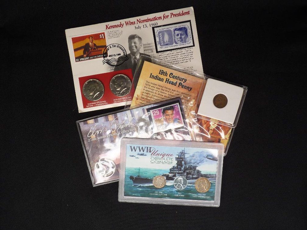 4 Coin Collector Specialty Items