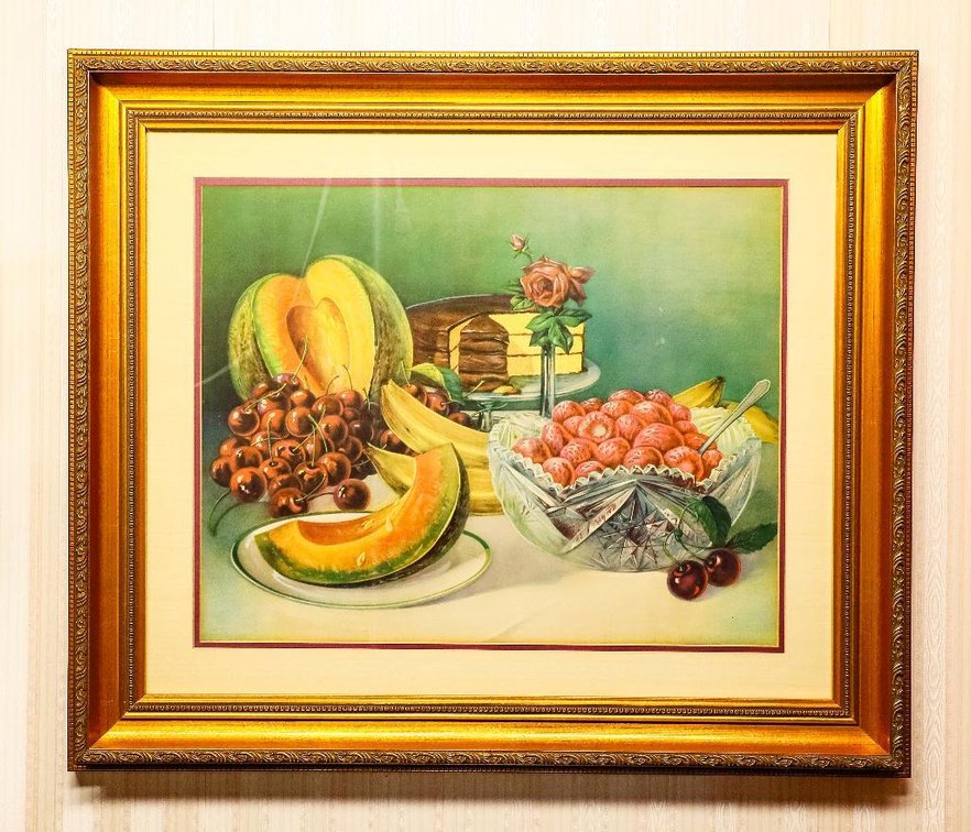 Vintage Fruit Print
