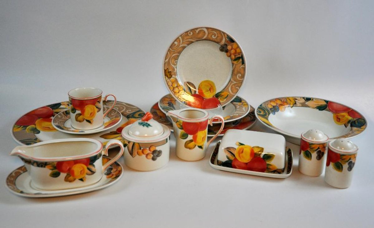 Mikasa Heritage "Orchard Odyssey Dinner Service for Twelve