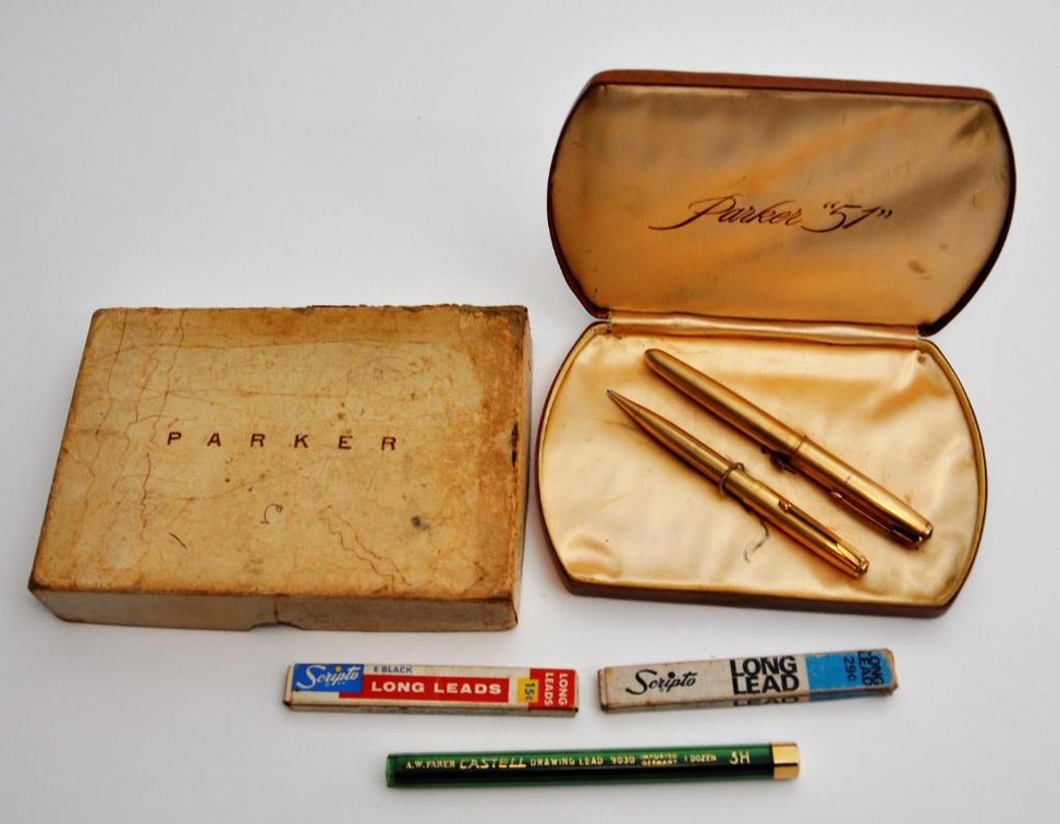 Parker 51 Fountain Pen and Propelling Pencil Set